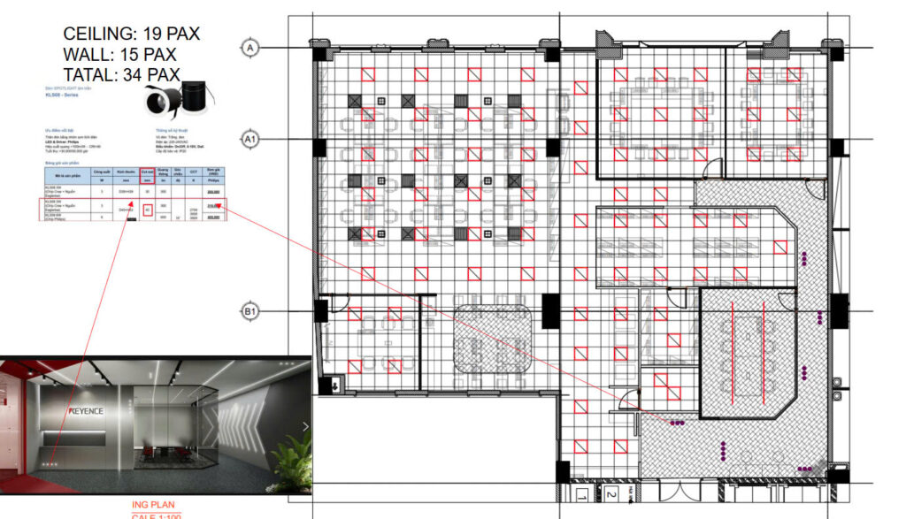 Cách tính chọn số lượng bóng đèn