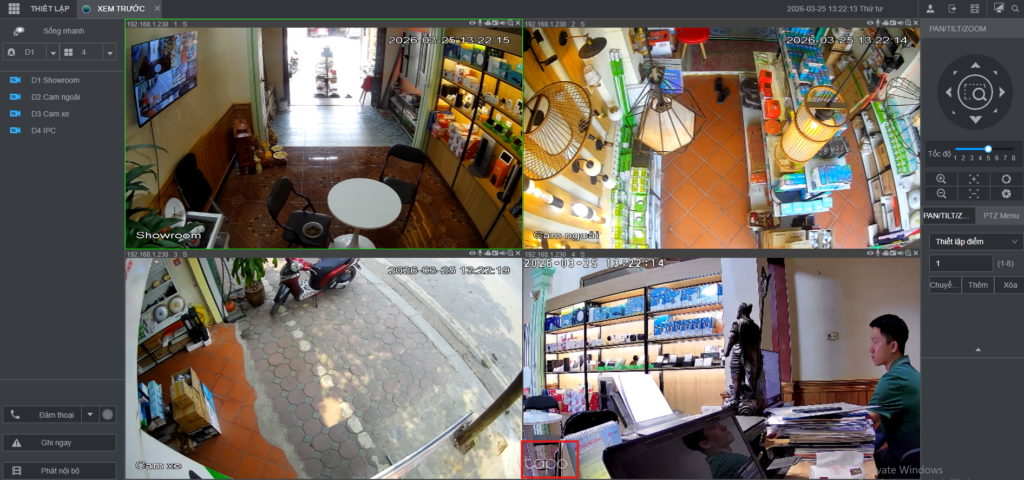 Thêm Tapo lên đầu ghi Dahua