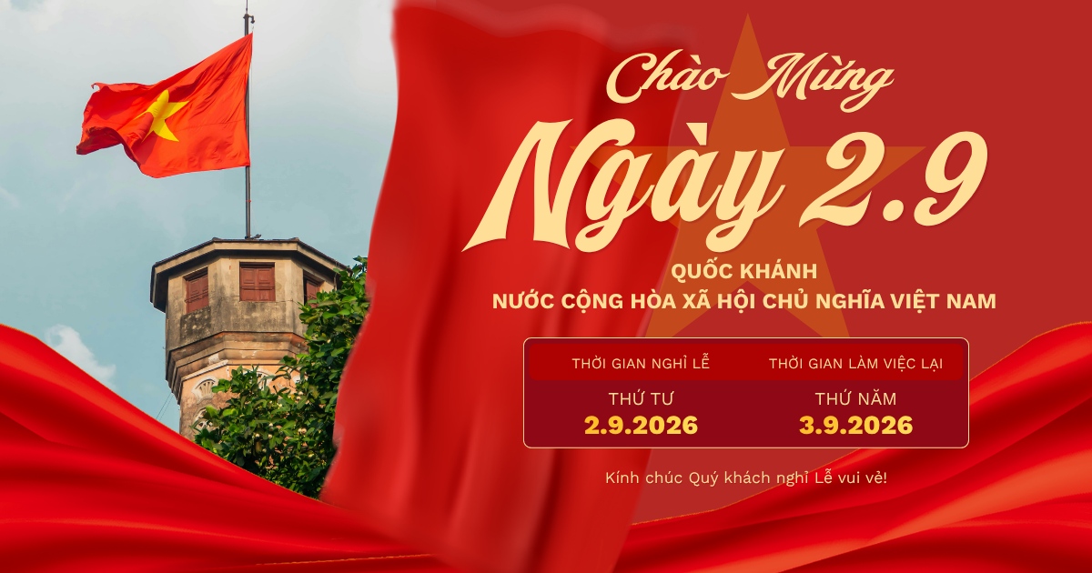 Đỏ Vàng Cổ Điển Ngày Lễ Quốc Khánh Bài Đăng Facebook